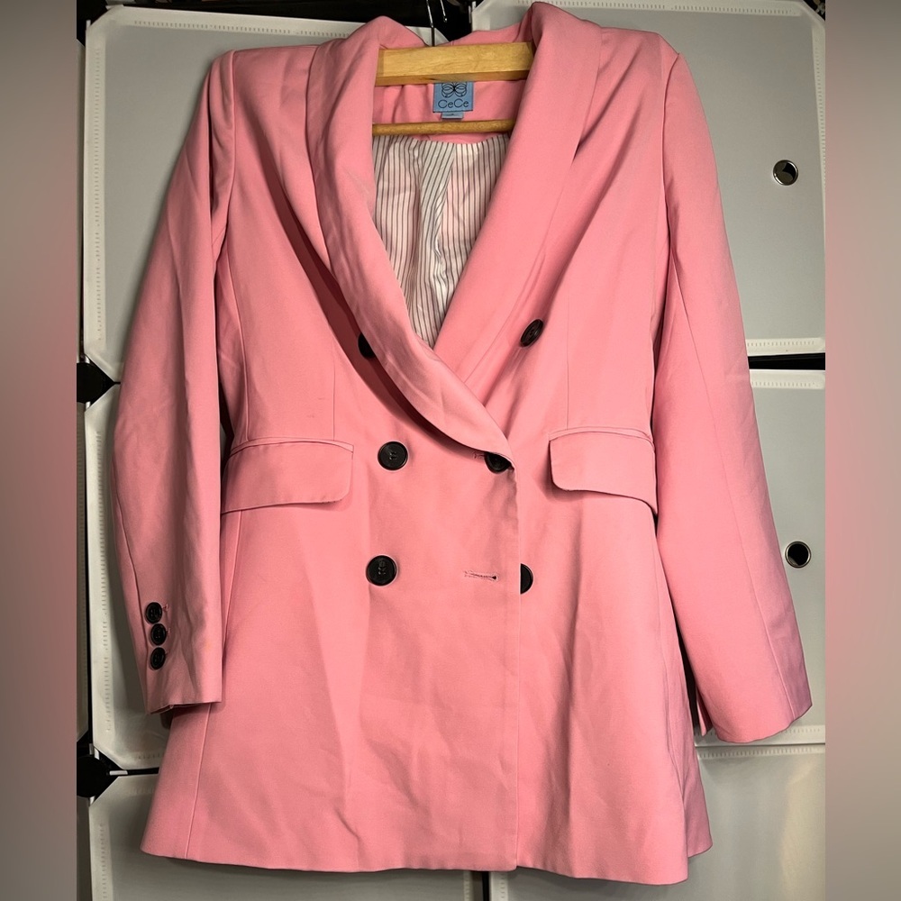 Pink Blazer Size 2